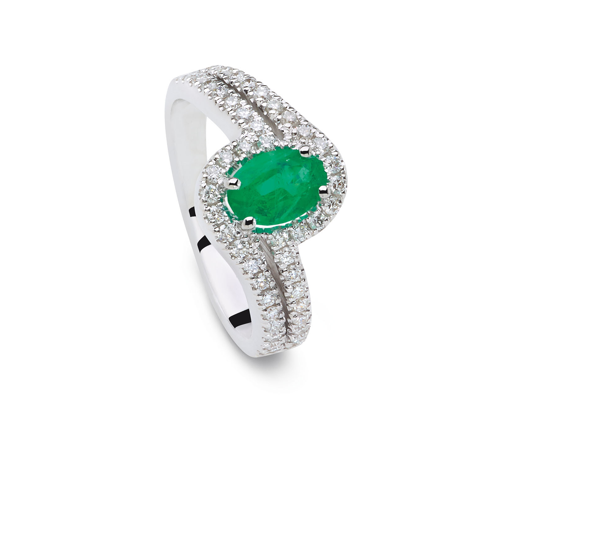 4152rx4w exel collection ring emerald