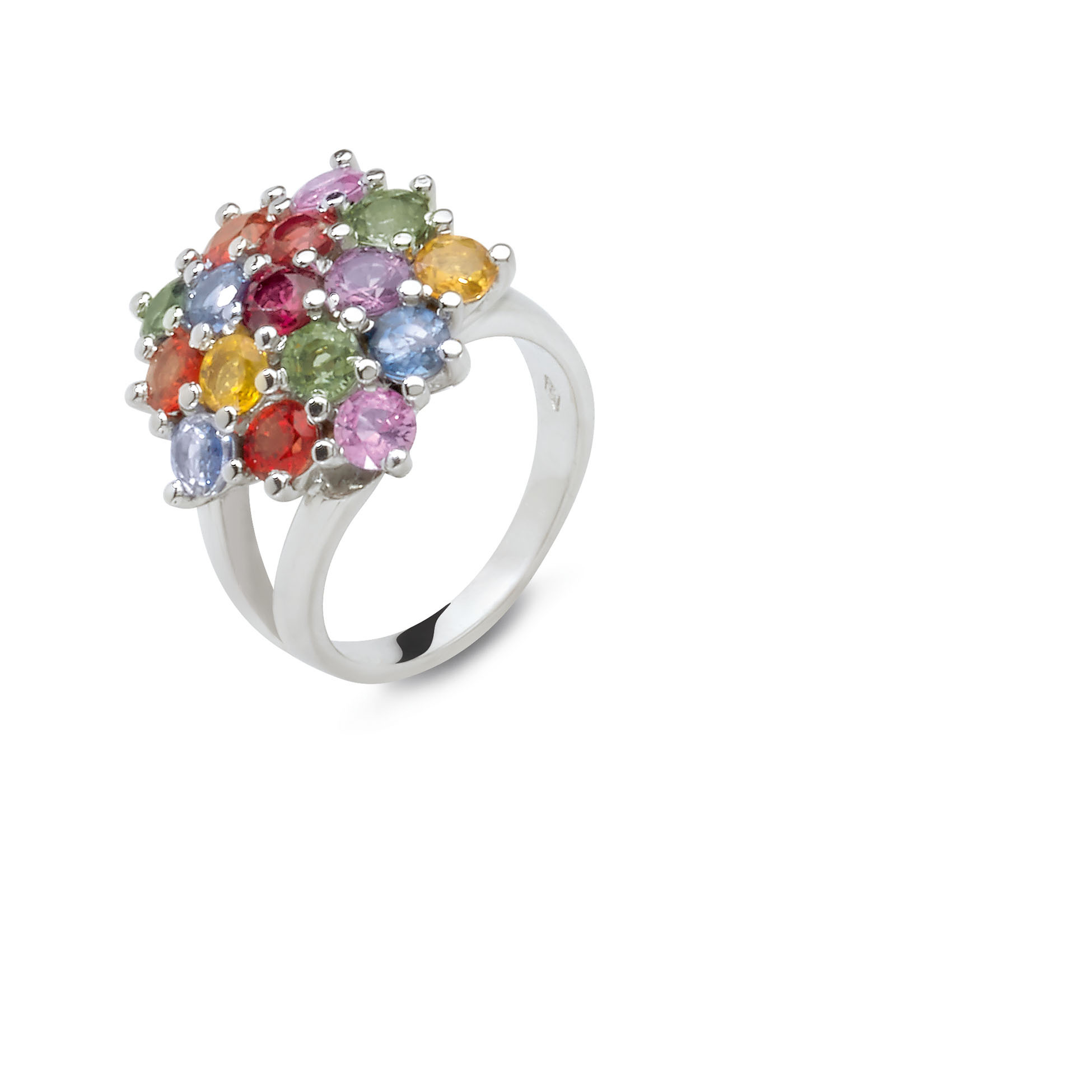 5002rx7w exel collection ring multicolor sapphire