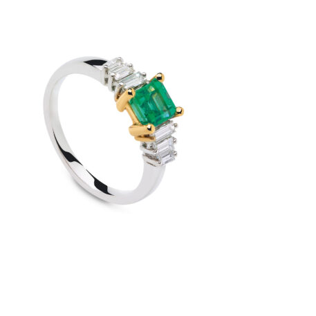 2225rx40 exel collection ring emerald