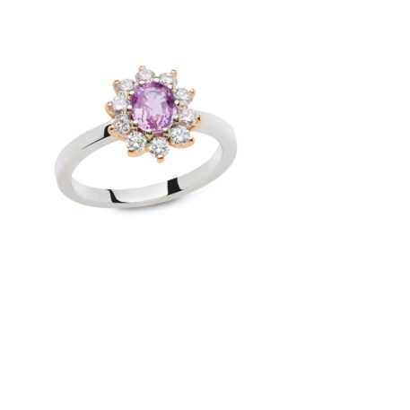 4126t8 exel collection rings pink sapphire