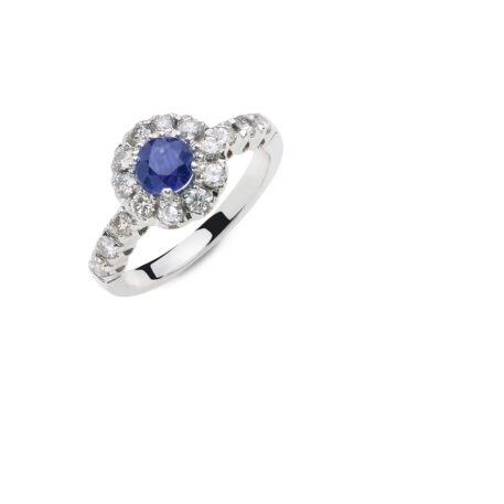 4131tx10w exel collection ring blue sapphire