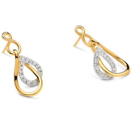 4138bx5 exel collection diamond earrings