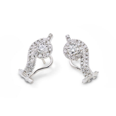 4143bx5w exel collection diamond earrings