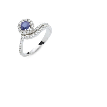 4143rx1w exel collection ring blue sapphire