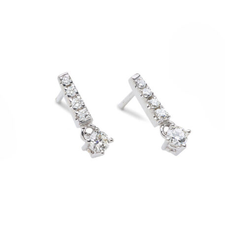 4154bx5w exel collection diamond earrings