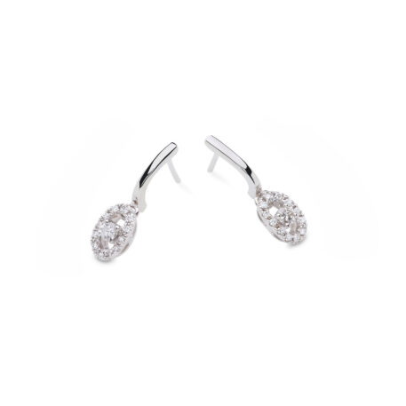 4169bx5w exel collection diamond earrings