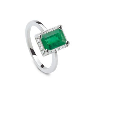 5161rx4w exel collection ring emerald