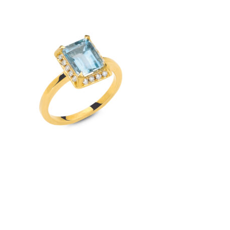 5161rx6 exel collection rings aquamarine