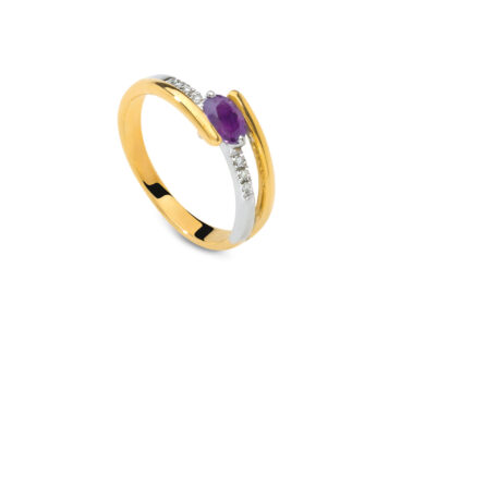 5163rx52 exel collection ring multicolor sapphire