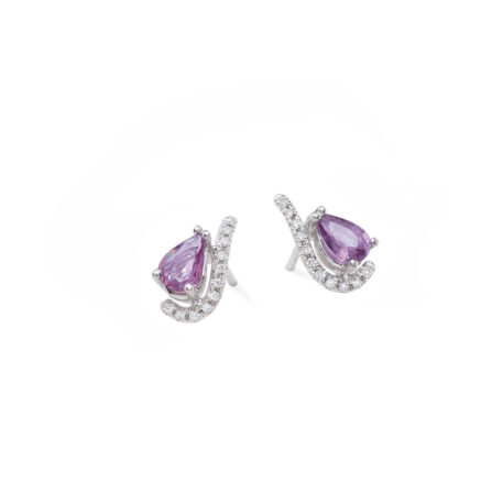 5173bx7w exel collection earrings multicolor sapphire