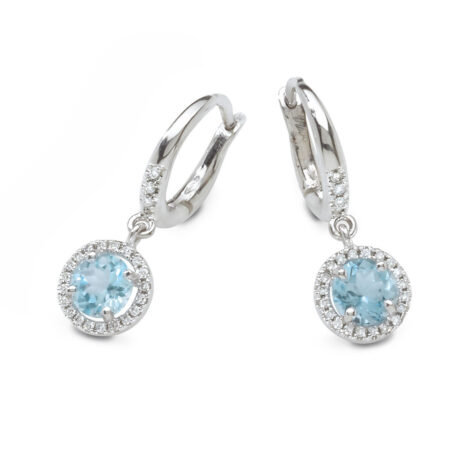 5182bx6w exel collection earrings aquamarine