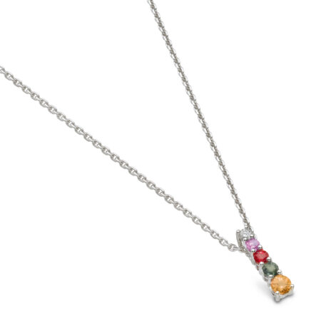 5186px7w exel collection pendants multicolor sapphire