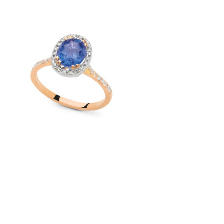 5192rx1 exel collection ring blue sapphire