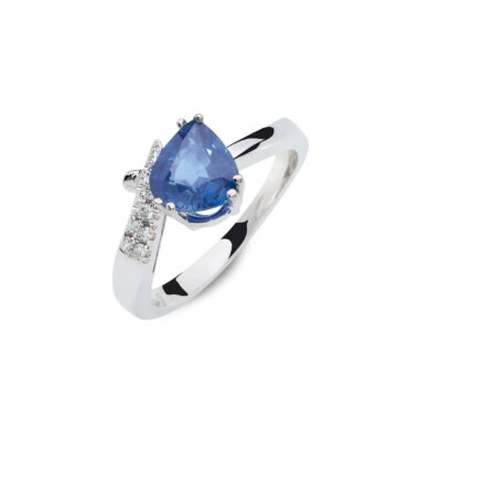 5198rx1w exel collection ring blue sapphire
