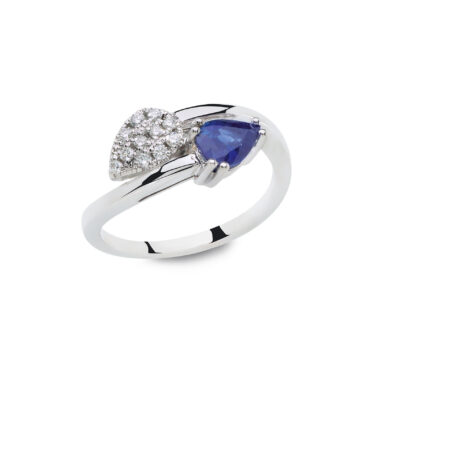 5213rx1w exel collection ring blue sapphire