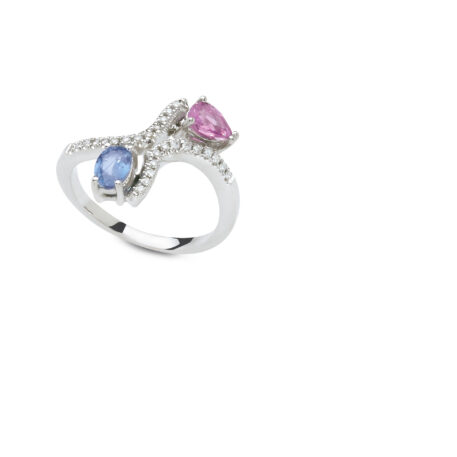 5216rx7w exel collection ring multicolor sapphire