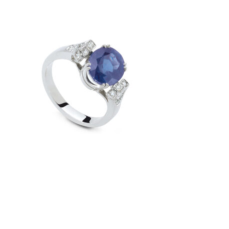 5219rx1w exel collection ring blue sapphire