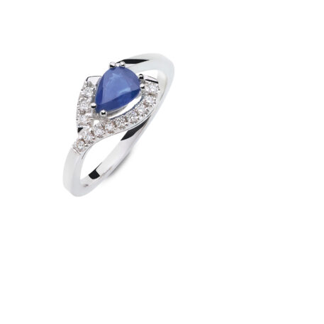 5225rx1w exel collection ring blue sapphire