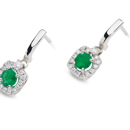 5232bx4w exel collection earrings emerald