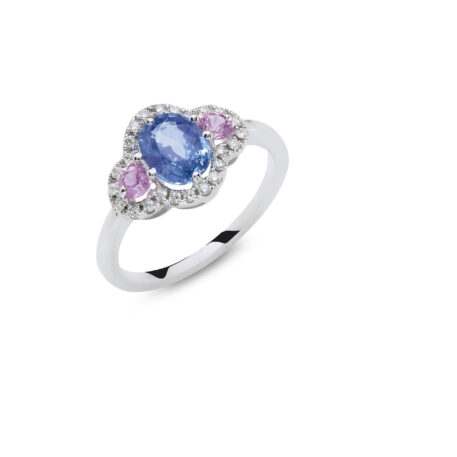 5353rx1w exel collection ring blue sapphire