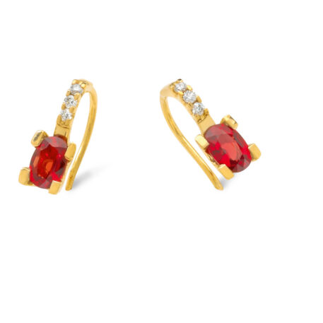 5683bx72 exel collection earrings multicolor sapphire